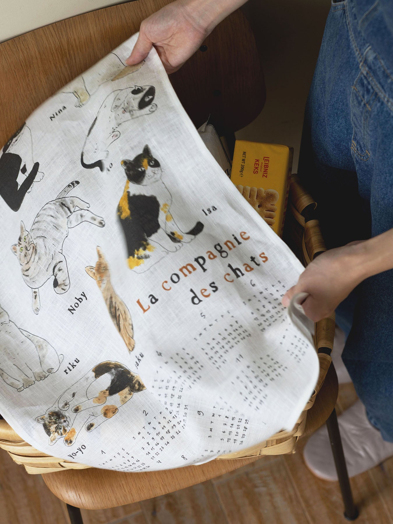 isabelle boinot × fog linen work 2027 リネンカレンダー