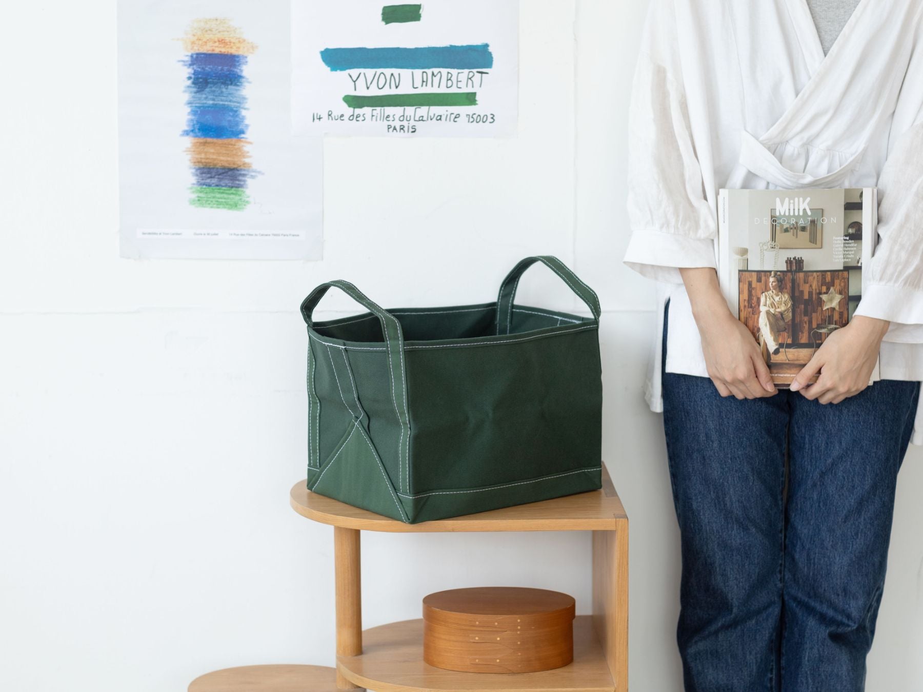 TEMBEA BOOK TOTE｜かご・収納｜オルネ ド フォイユ公式オンライン