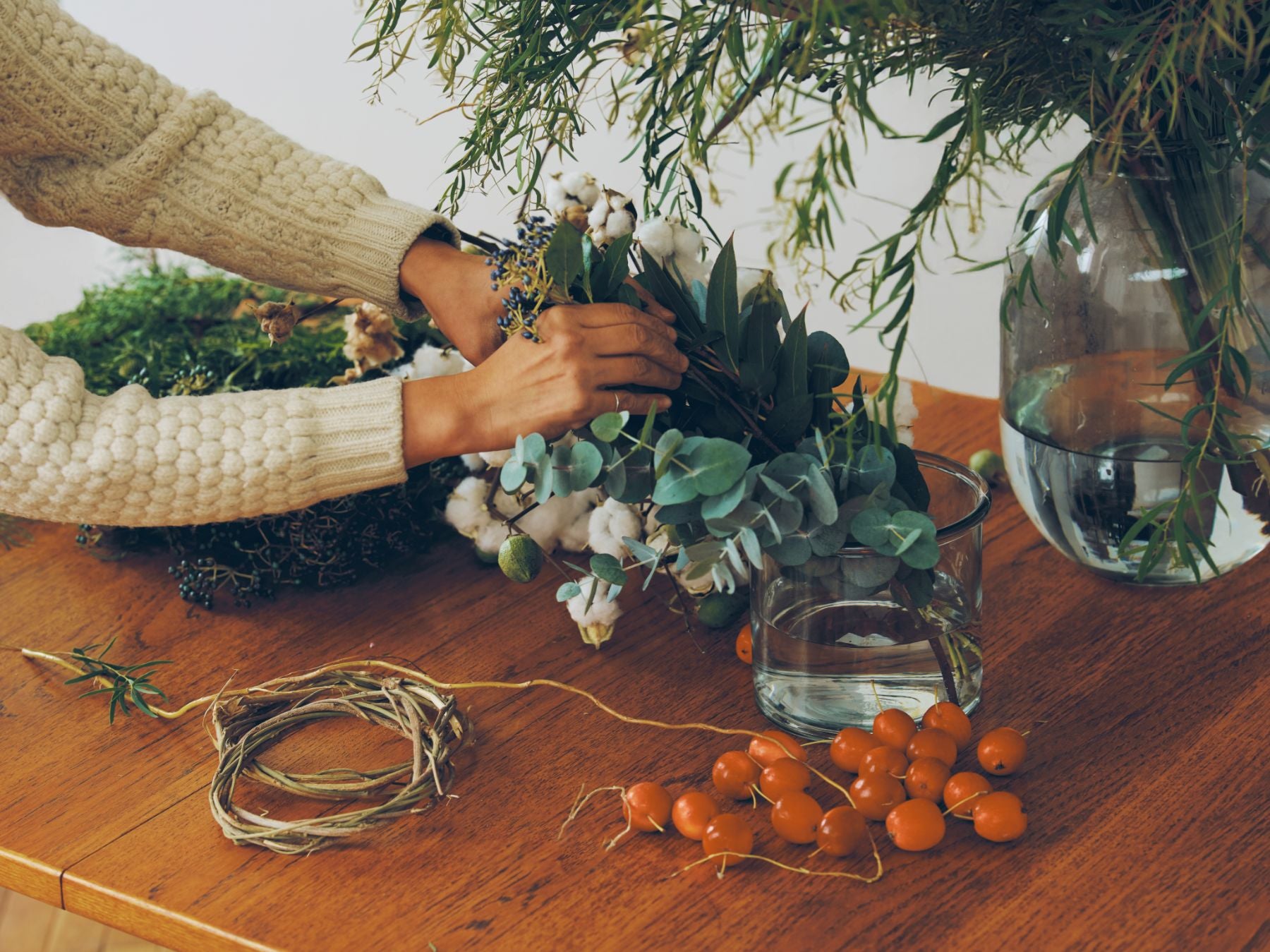 受注販売】la.montagne クリスマスリース｜壁飾り・ウォールデコ