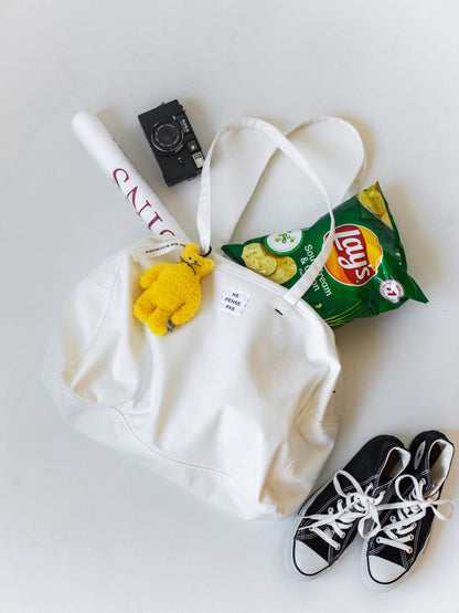 ne pense pas デニムボストンバッグ