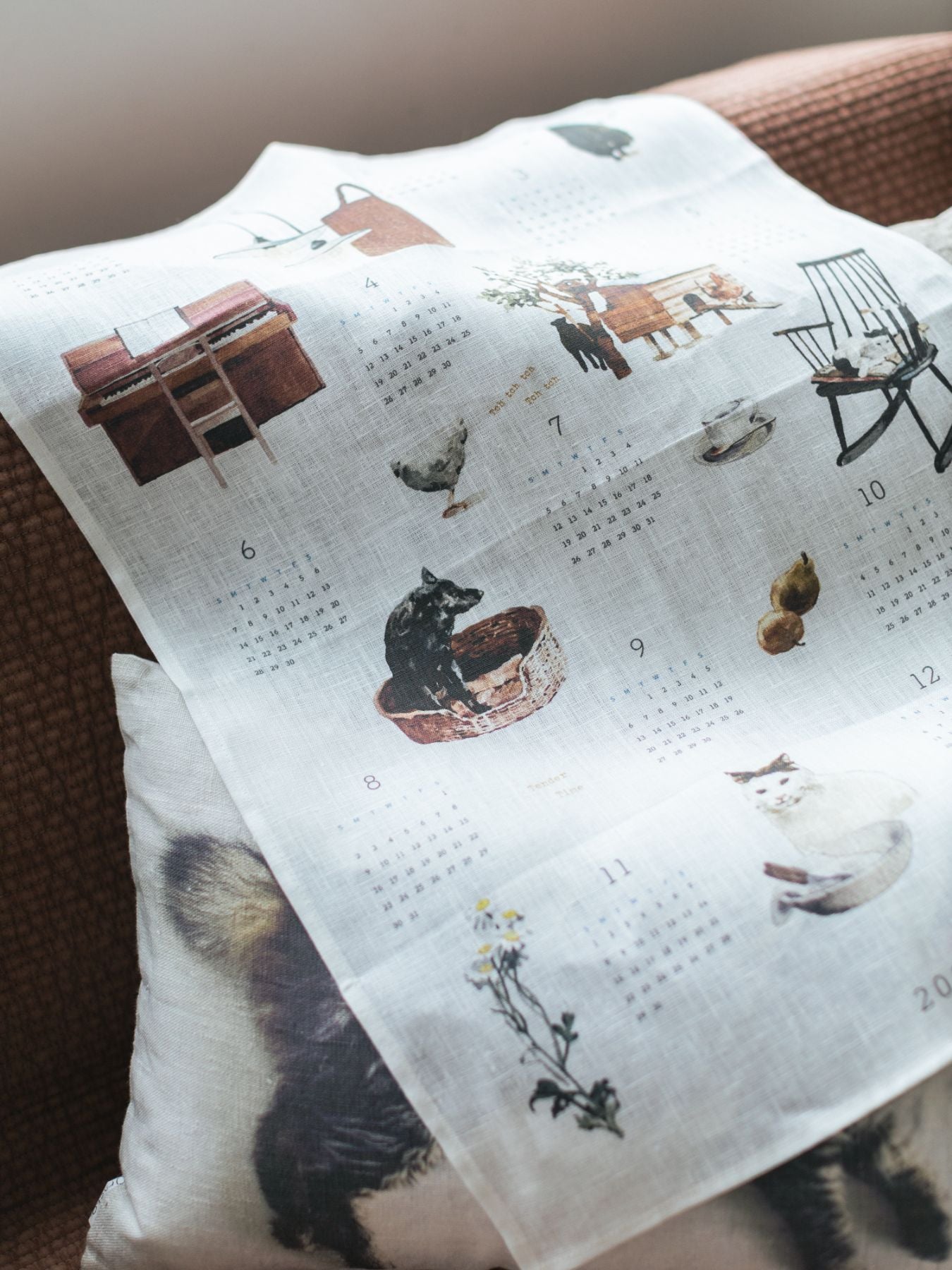 MISATO OGIHARA × fog linen work  2026 リネンカレンダ－
