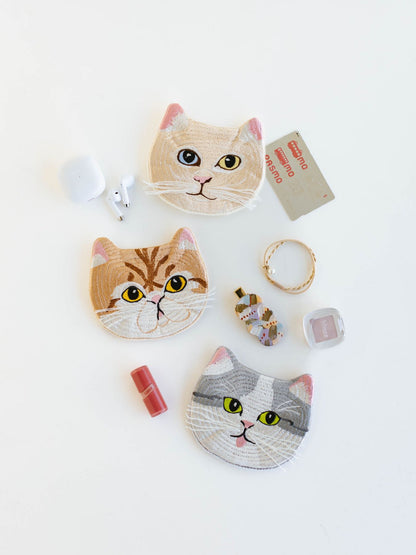 小菅くみ × Orneko 刺繍ポーチ