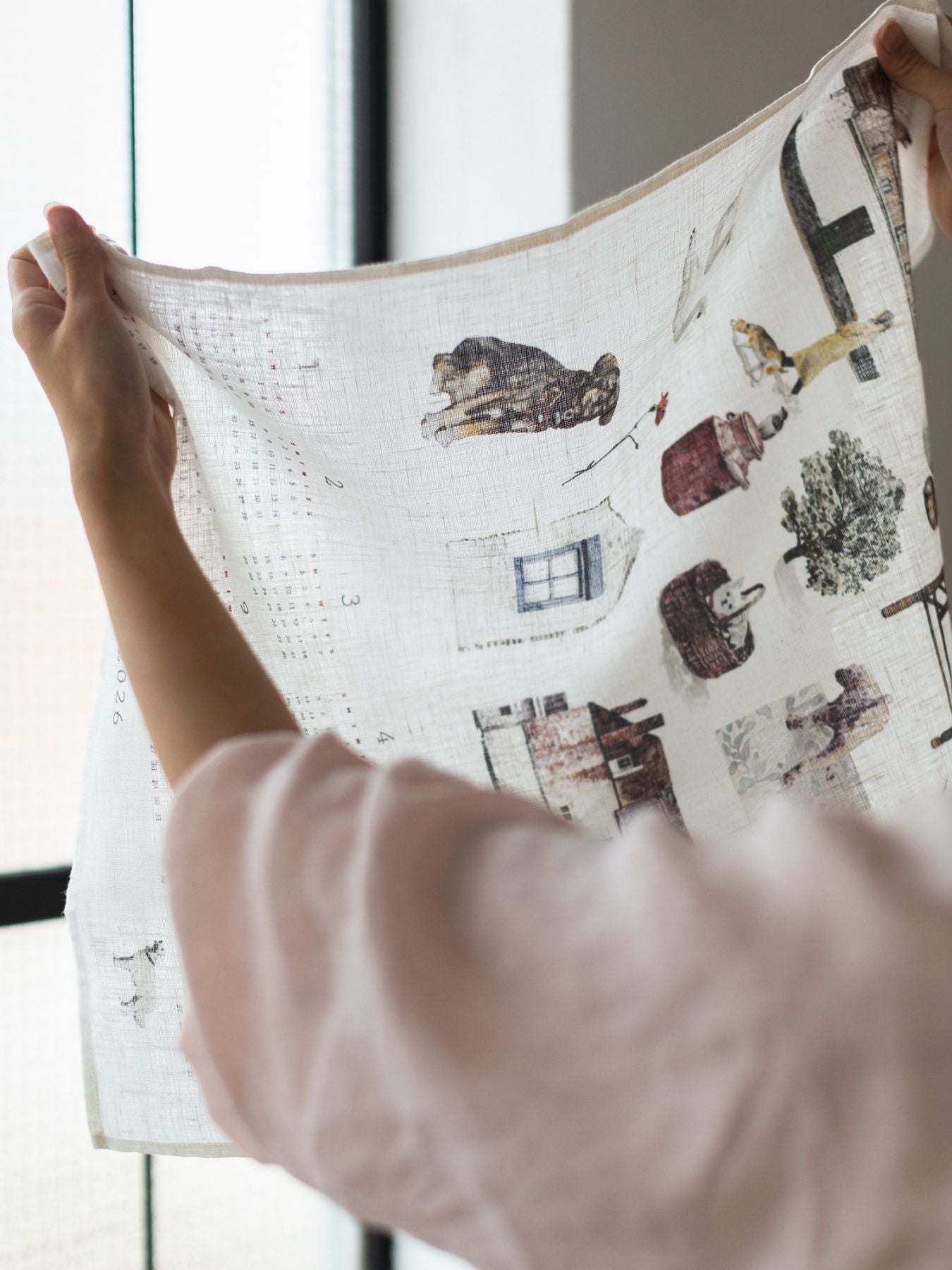 MISATO OGIHARA × fog linen work  2026 リネンカレンダ－
