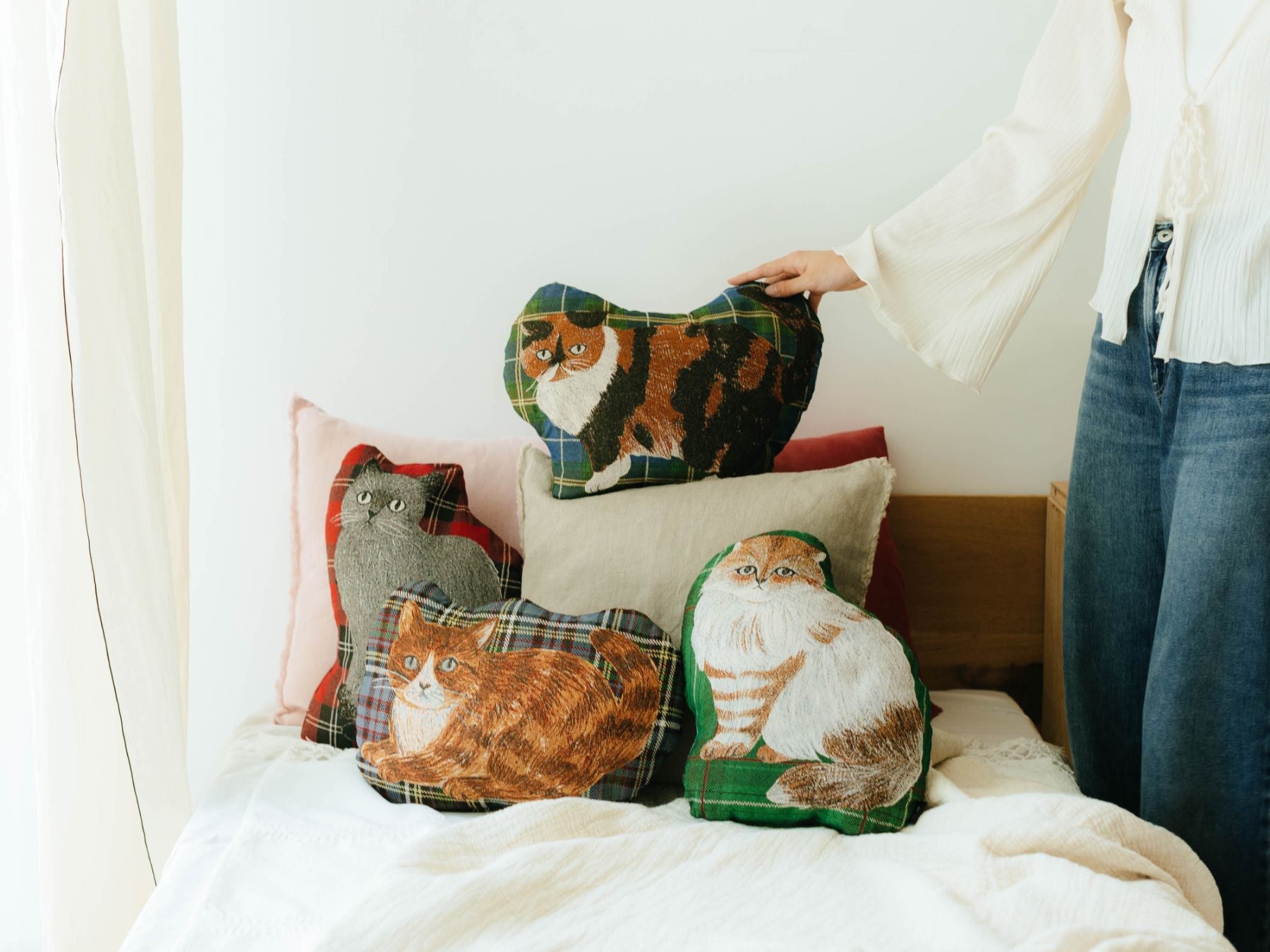 Matsuo Miyuki ダイカットクッション｜クッション｜オルネ ド フォイユ