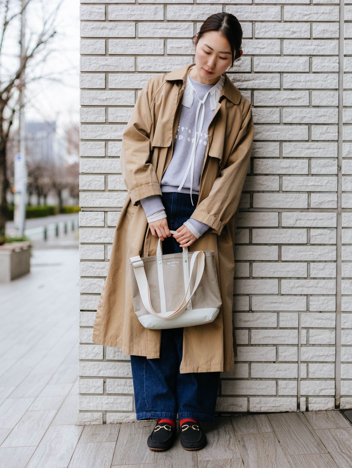 ne pense pas 3WAY タイディートートバッグ