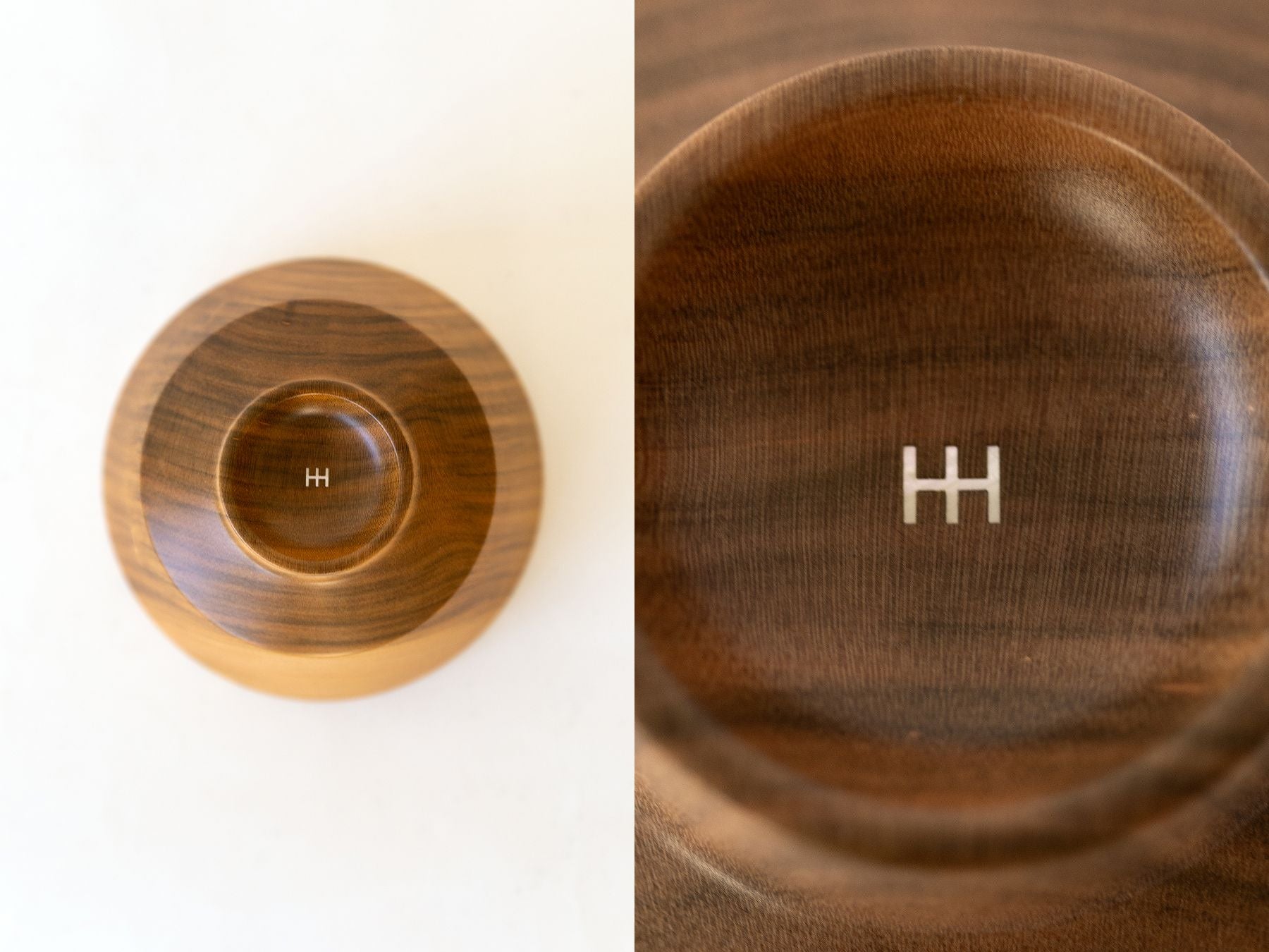 底面のマークは、貝象嵌（かいぞうがん）で施されています。