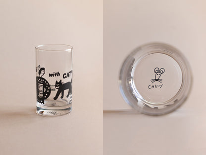 my life with cat<br>
底面をのぞくと、ネズミちゃんが「CHUー!」