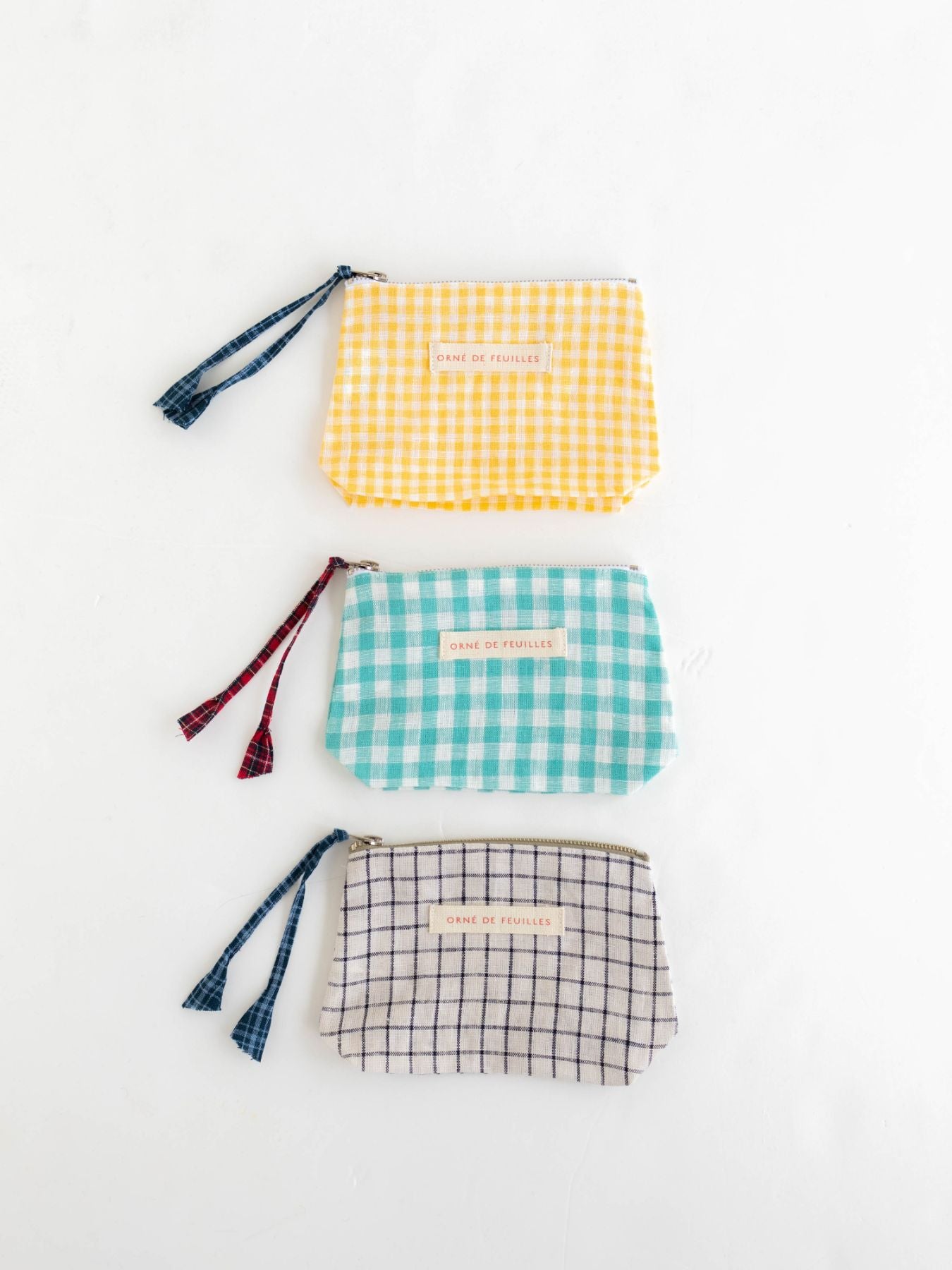 fog linen work × Orné de Feuilles ポーチ｜ポーチ｜オルネ ド