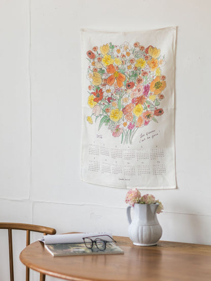 isabelle boinot × fog linen work 2026 リネンカレンダ－