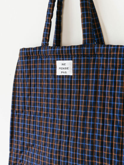 ne pense pas キルティングチェックバッグ