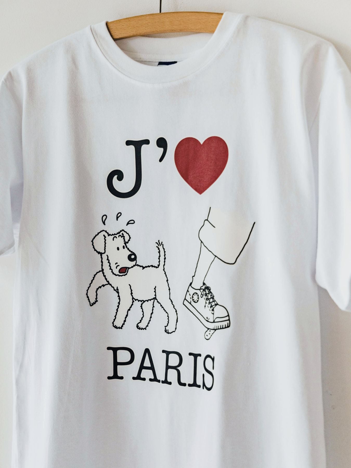 LA VIE EST AVENTURE フレンチプリントTシャツ｜洋服｜オルネ ド