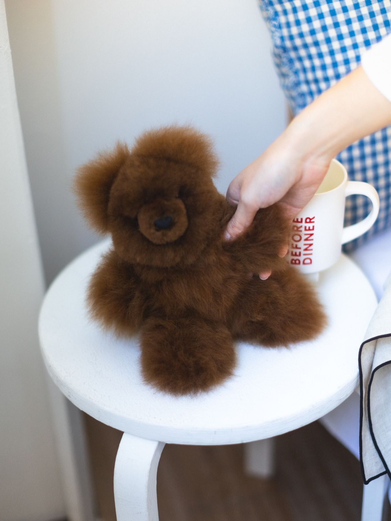 MUNAYQ ベビーアルパカ テディベア｜オブジェ・ぬいぐるみ｜オルネ ド