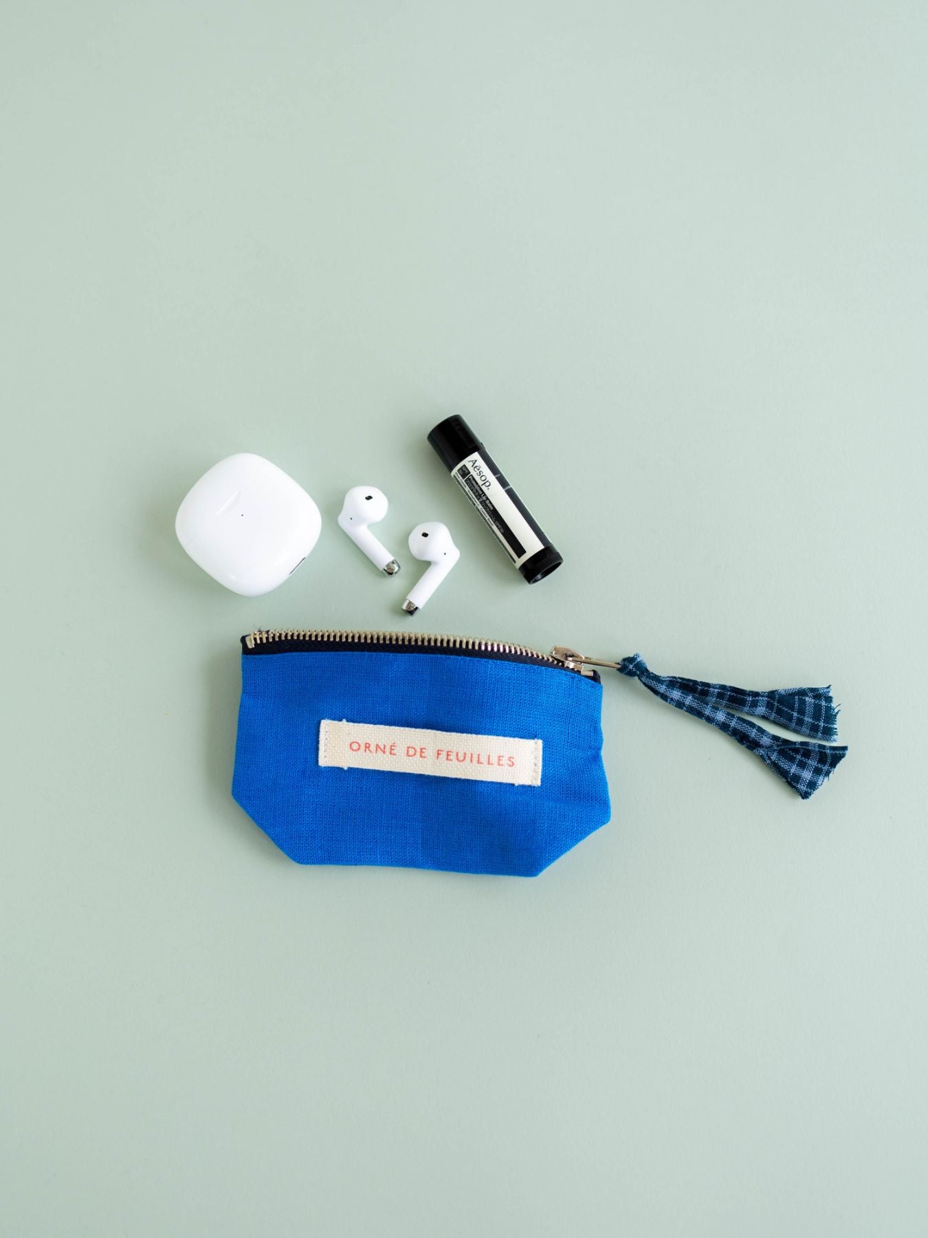 fog linen work × Orné de Feuilles ポーチ｜ポーチ｜オルネ ド