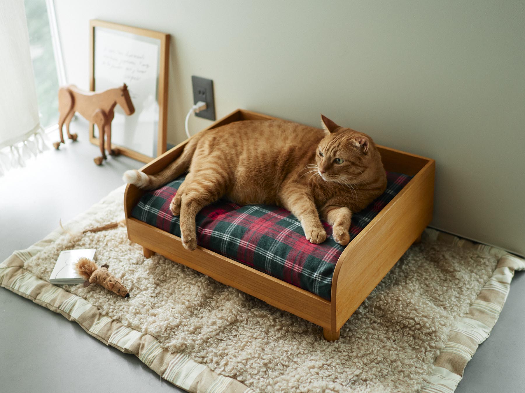 スペードのモルトの星空の家の猫のベッド - 猫用品