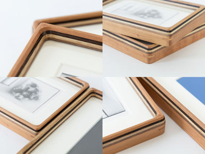 組み木部分の詳細。
<br>色味に個体差がありますが、天然素材の特性としてご了承ください。
