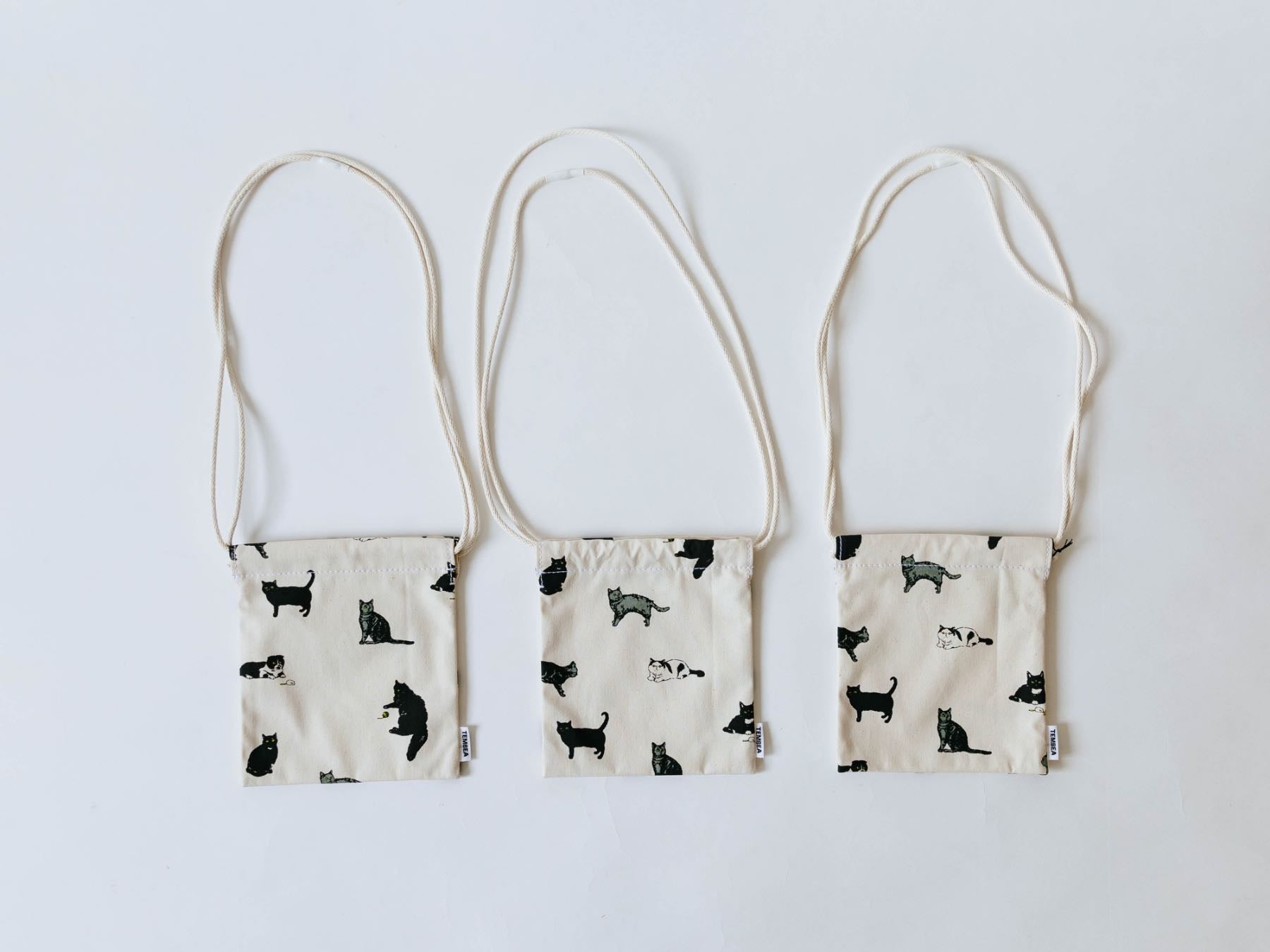 巾着ポシェットの個体差例