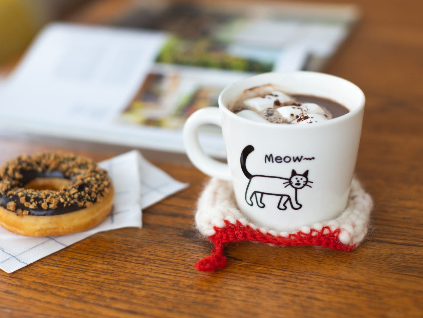 STOMACHACHE. × Orneko マグカップ