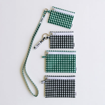 TEMBEA ポーチ FLAT POUCH／GINGHAM