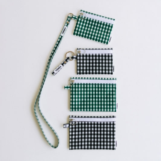 TEMBEA ポーチ FLAT POUCH／GINGHAM