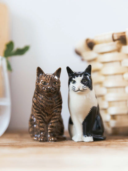 Quail Ceramics キャット・ソルト&ペッパーセット