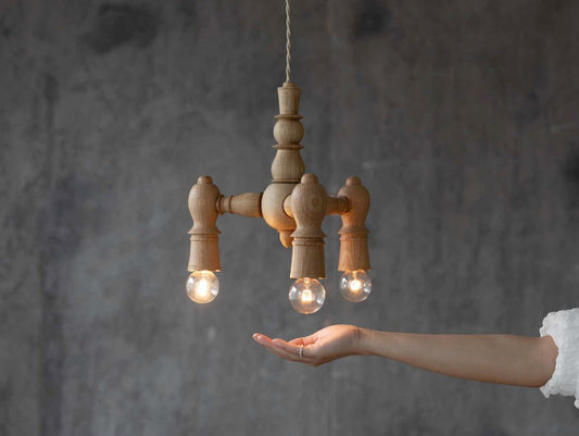 Rebmob木工 ペンダントランプ