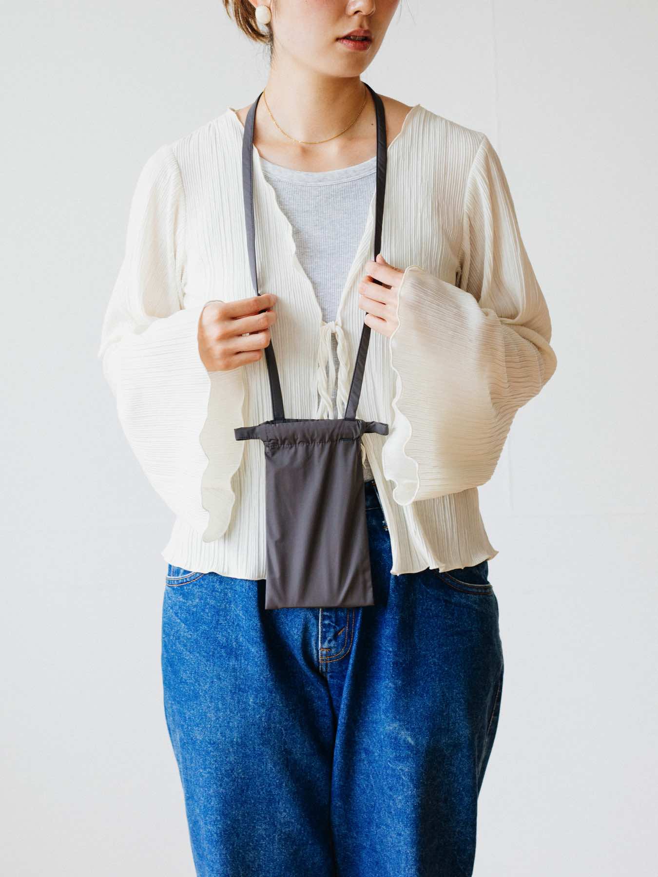 formuniform／Drawstring Bag for iPhone + strap（iPhoneケース）
