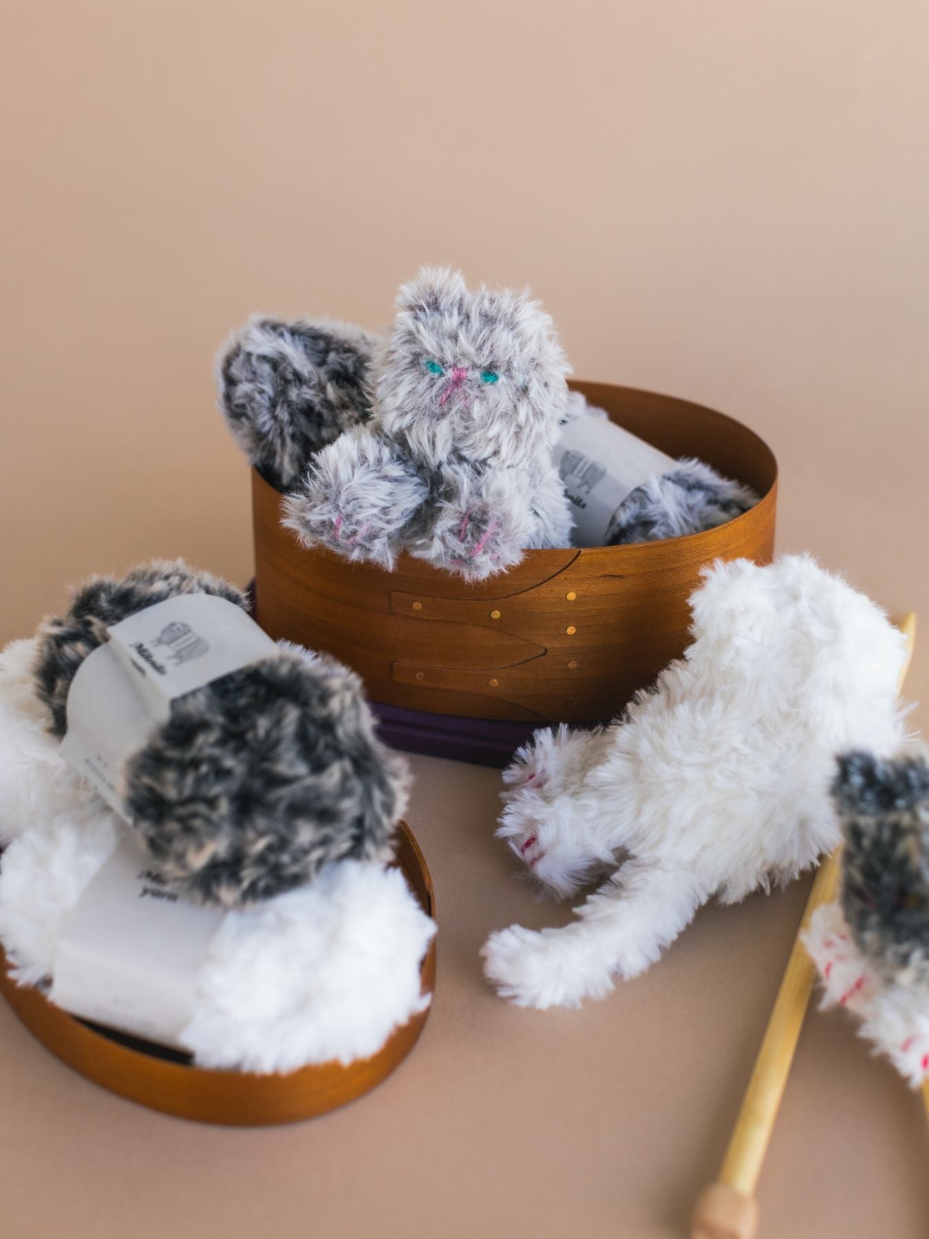 Miknits  kittens 編みぐるみキット