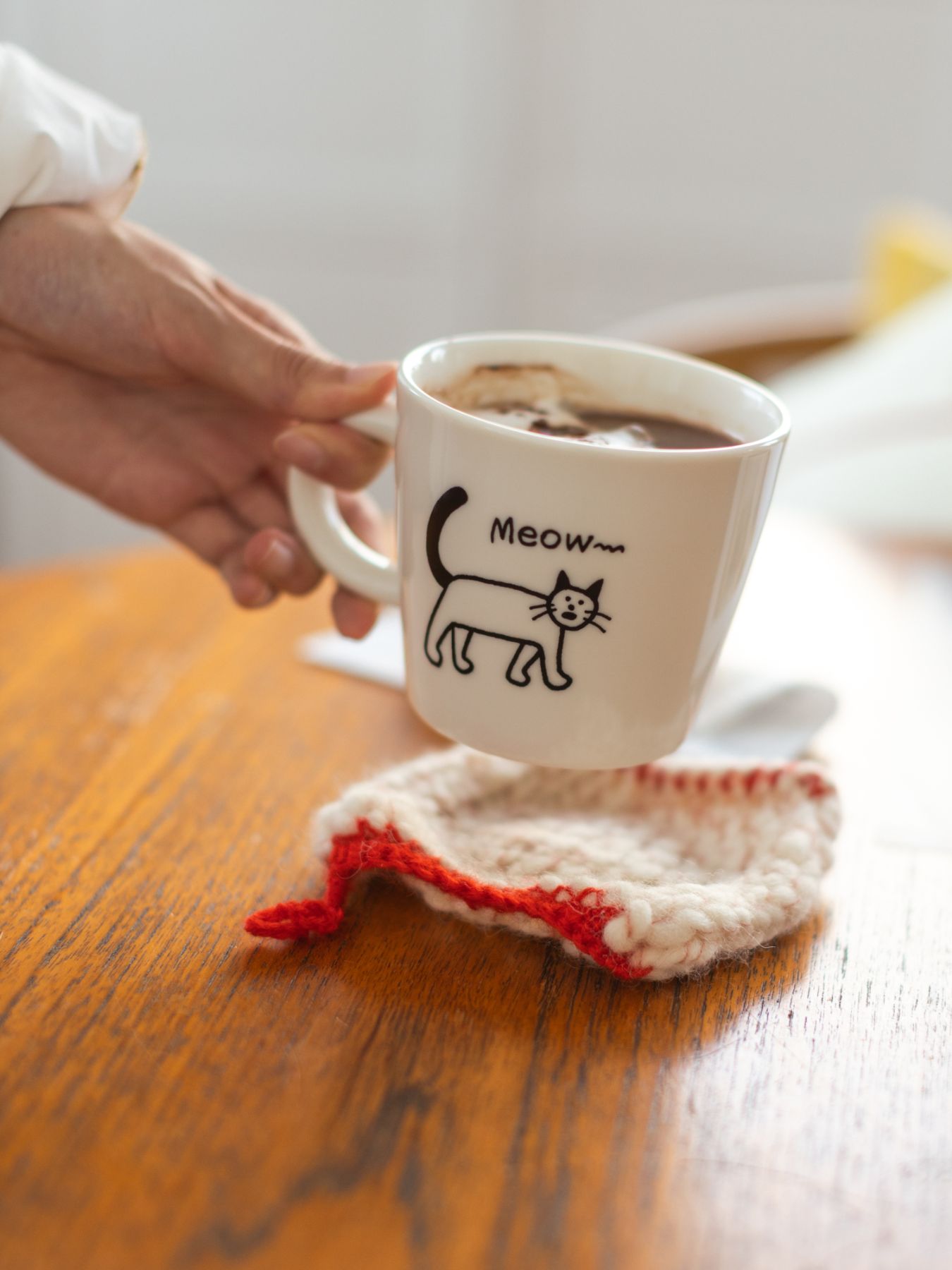 STOMACHACHE. × Orneko マグカップ