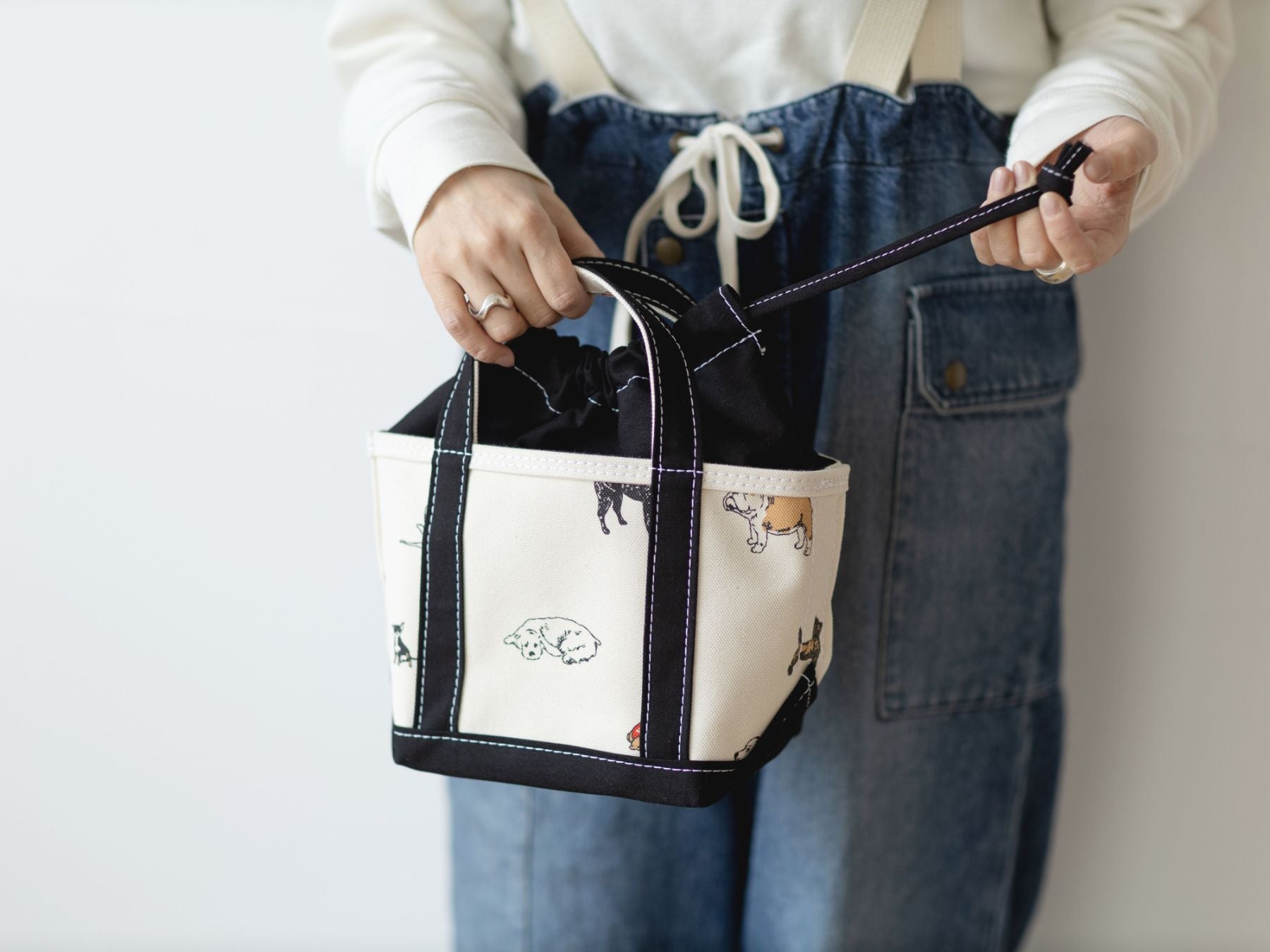 テンベア　トートバッグミニ　ドッグ TEMBEA バッグ TOTE BAG MINI／DOG｜バッグ｜オルネ ド フォイユ公式