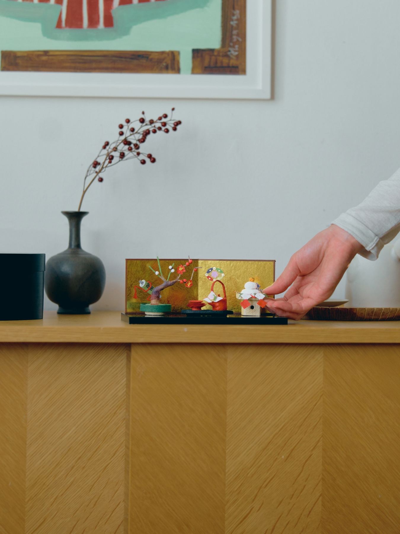 和紙のお正月飾り