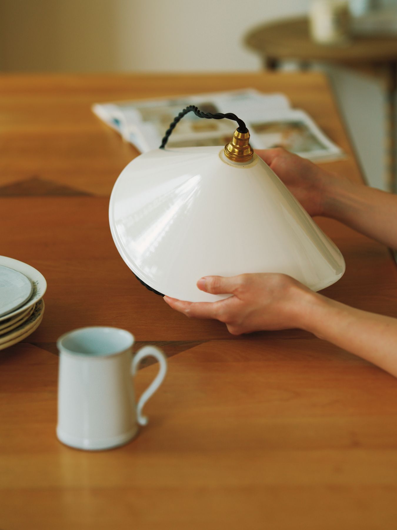 3RD CERAMICS ペンダントランプ／ツヤあり（別注）｜ペンダントランプ
