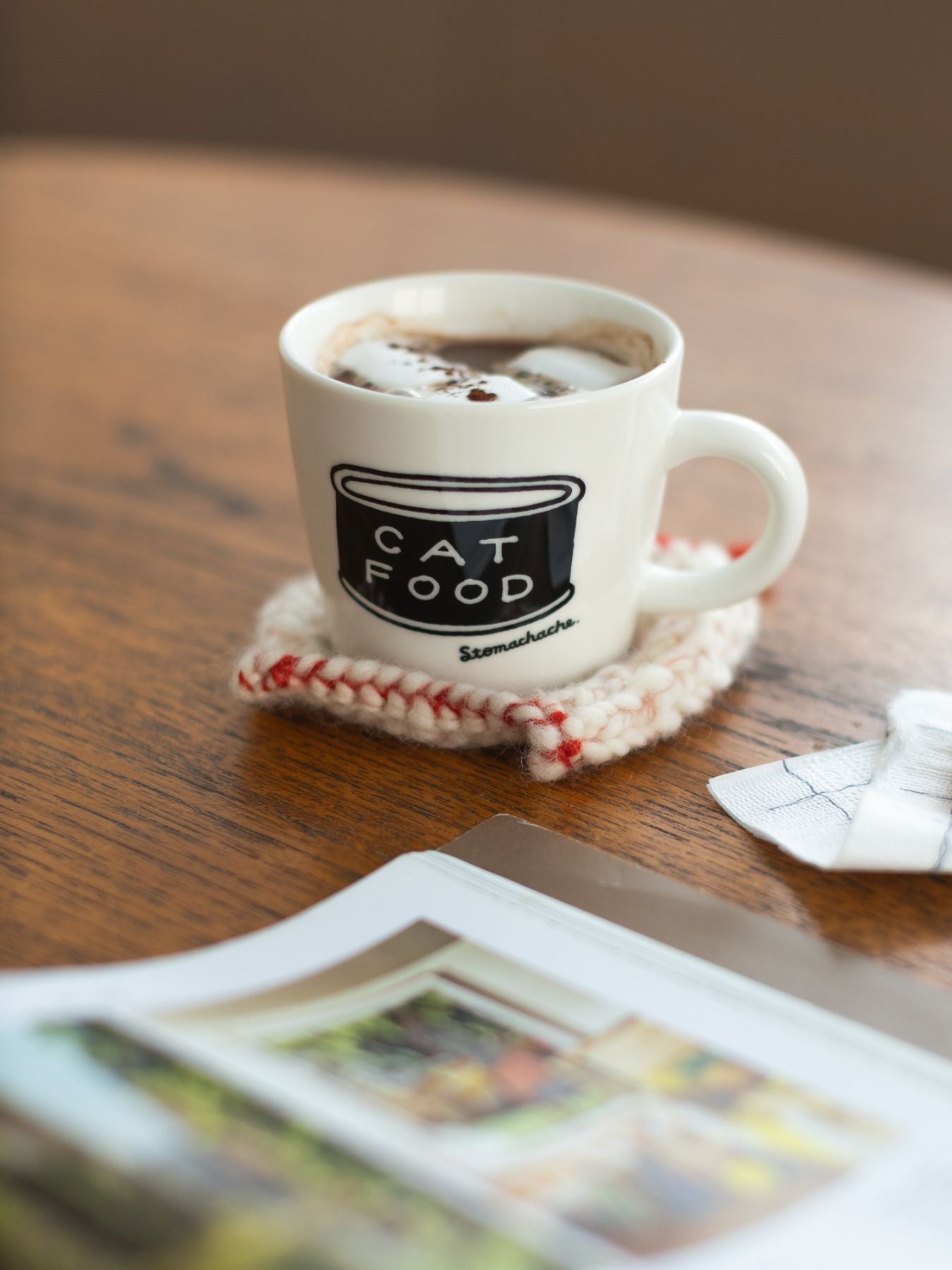 STOMACHACHE. × Orneko マグカップ