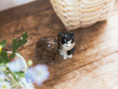 Quail Ceramics キャット・ソルト&ペッパーセット