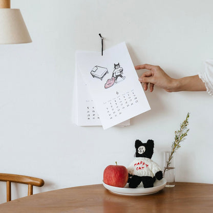 坂巻弓華 HAPPY CAT カレンダー 2026