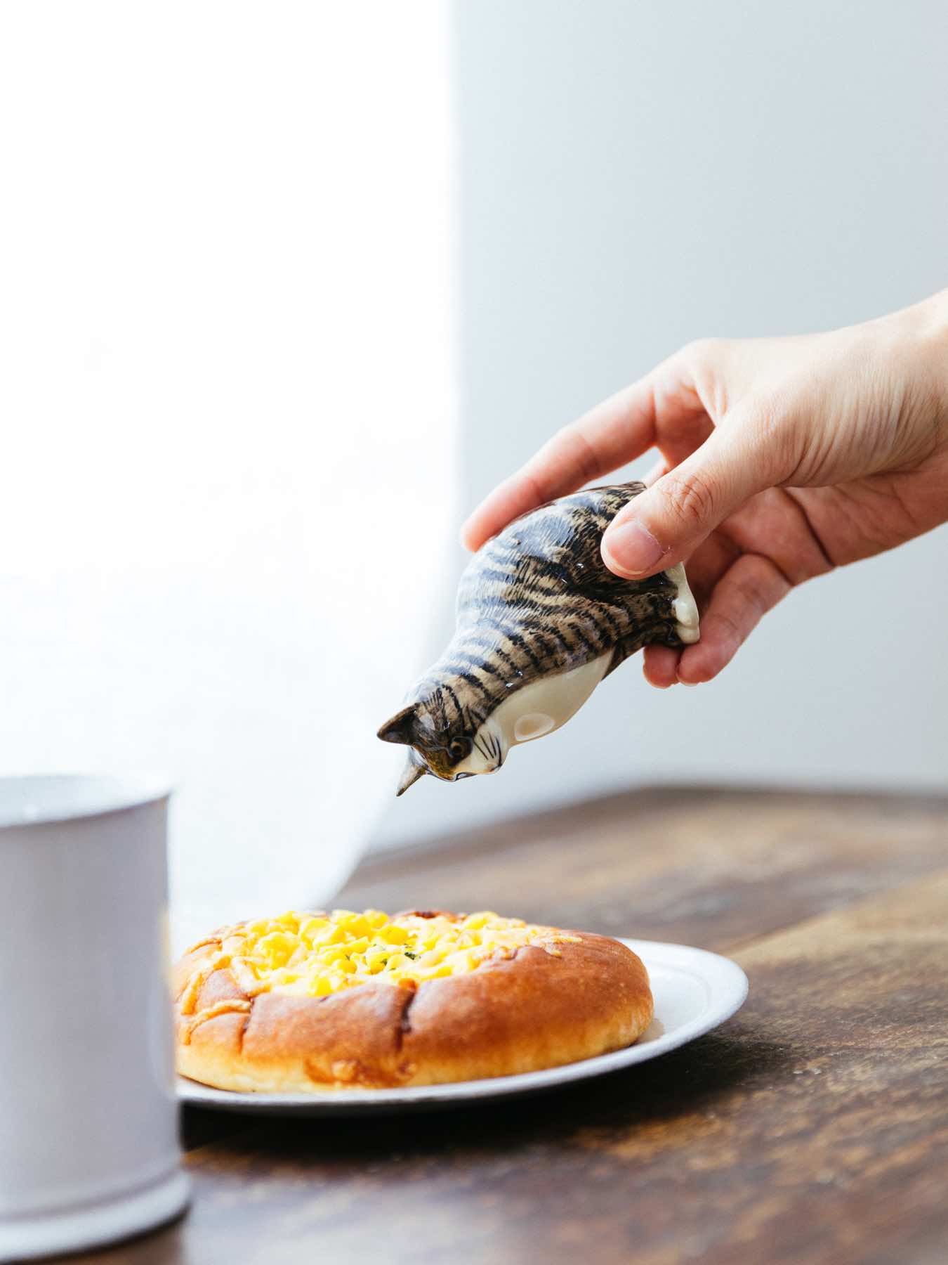 Quail Ceramics キャット・ソルト&ペッパーセット｜調理器具｜オルネ