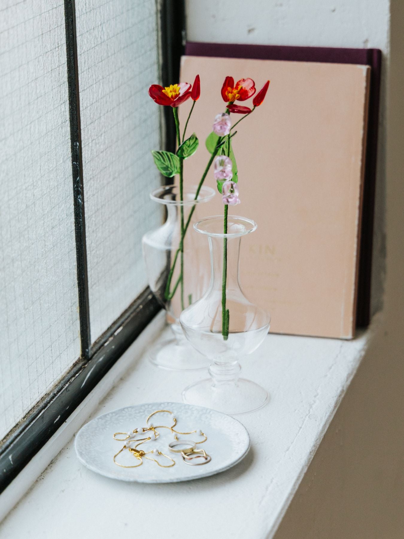 MINI VASE ミニベース／CLEAR｜フラワーベース｜オルネ ド フォイユ