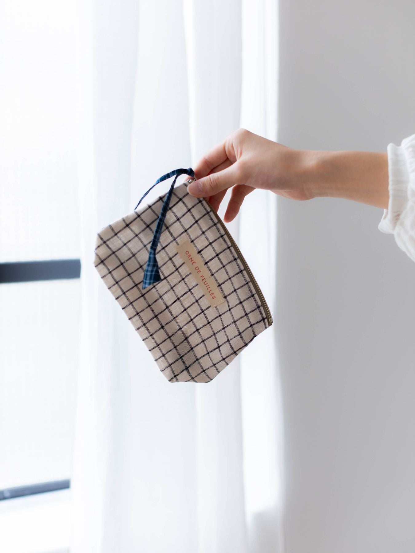 fog linen work × Orné de Feuilles ポーチ｜ポーチ｜オルネ ド