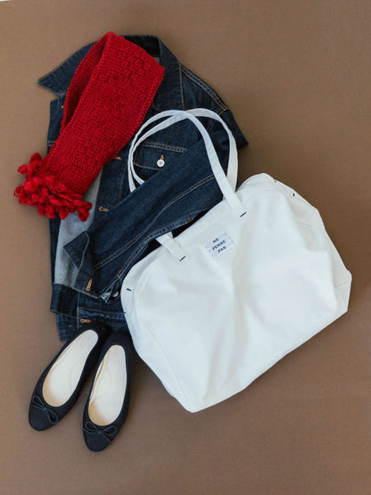 ne pense pas デニムボストンバッグ