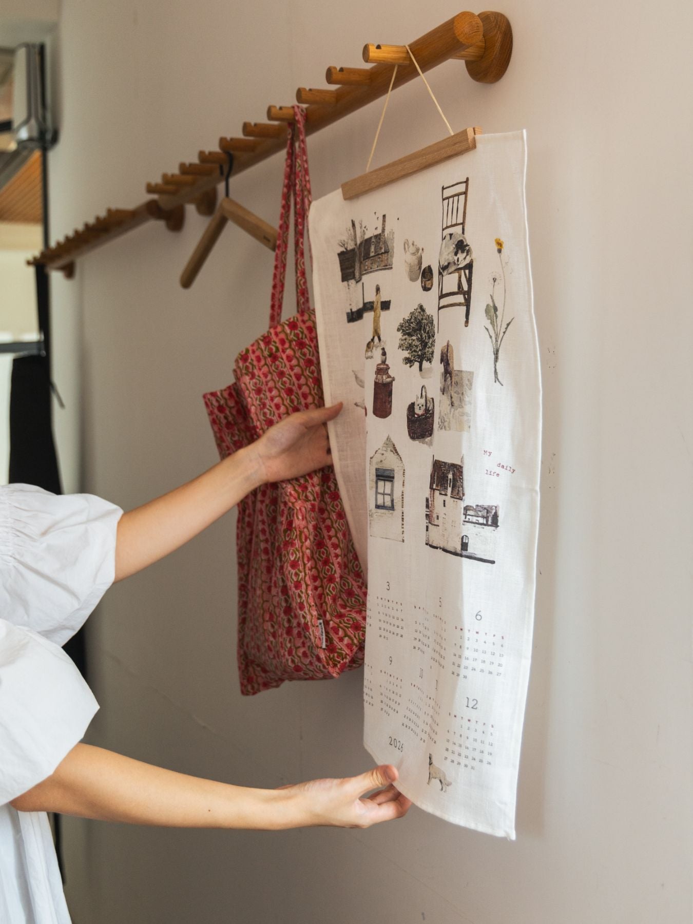 MISATO OGIHARA × fog linen work  2026 リネンカレンダ－