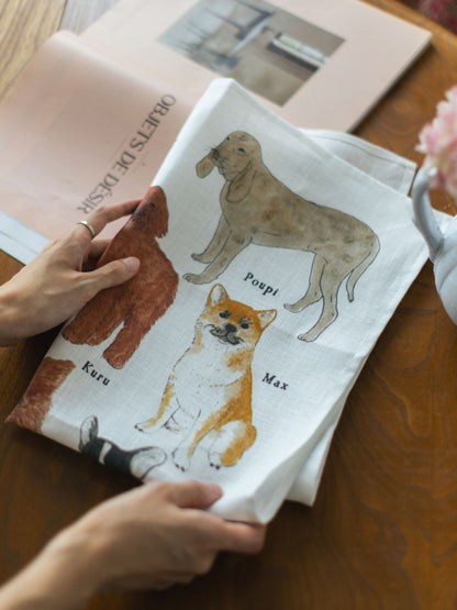 isabelle boinot × fog linen work 2026 リネンカレンダ－