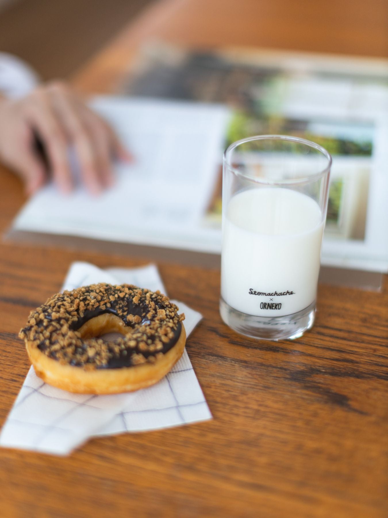 STOMACHACHE. × Orneko グラス