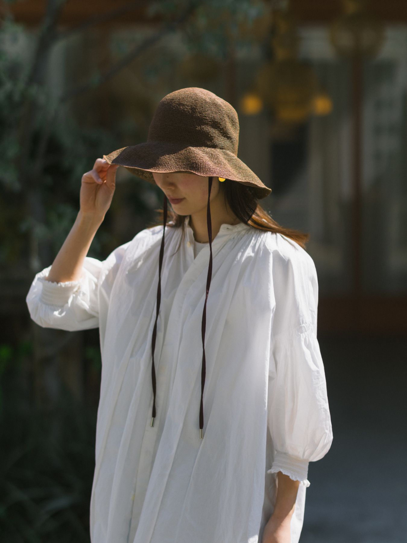 odds PLAIN RIBBON HAT（ペーパーハット）