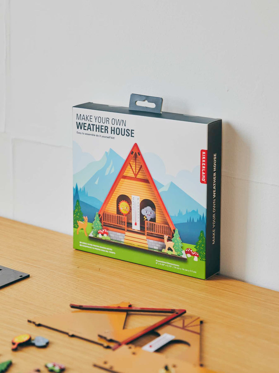 MAKE YOUR OWN WEATHER HOUSE 温度計（DIYキット）