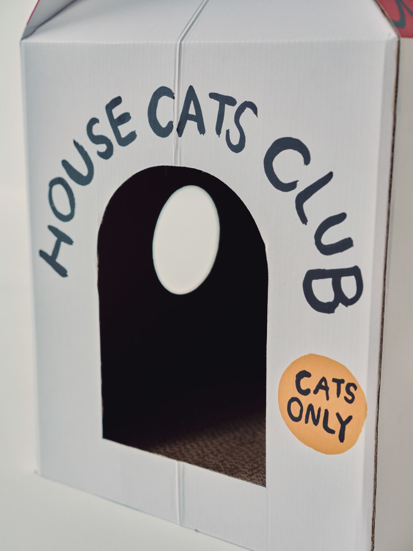 猫ハウス用フレーム「猫の穴」（大アーチ）特注品　2個セット HONGAMA × Orneko 爪とぎネコハウス｜オルネコ（ベッド・ハウス