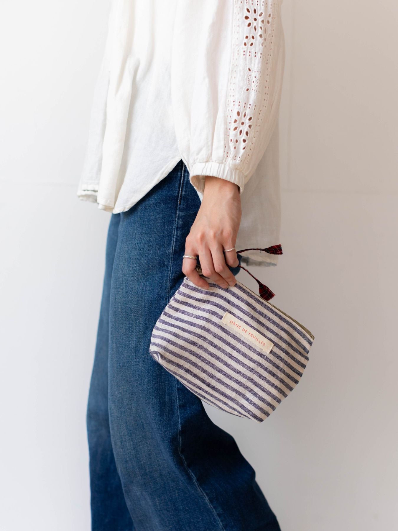 fog linen work × Orné de Feuilles ポーチ｜ポーチ｜オルネ ド