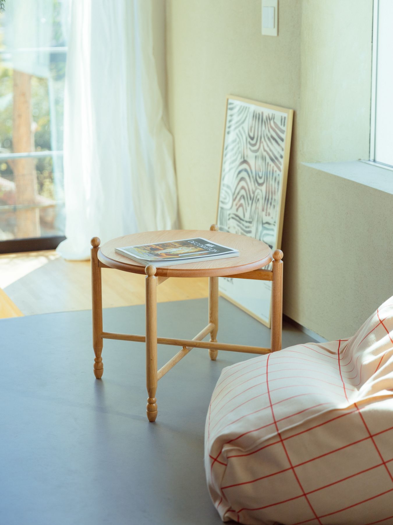 オリジナル・折りたたみ式コーヒーテーブル