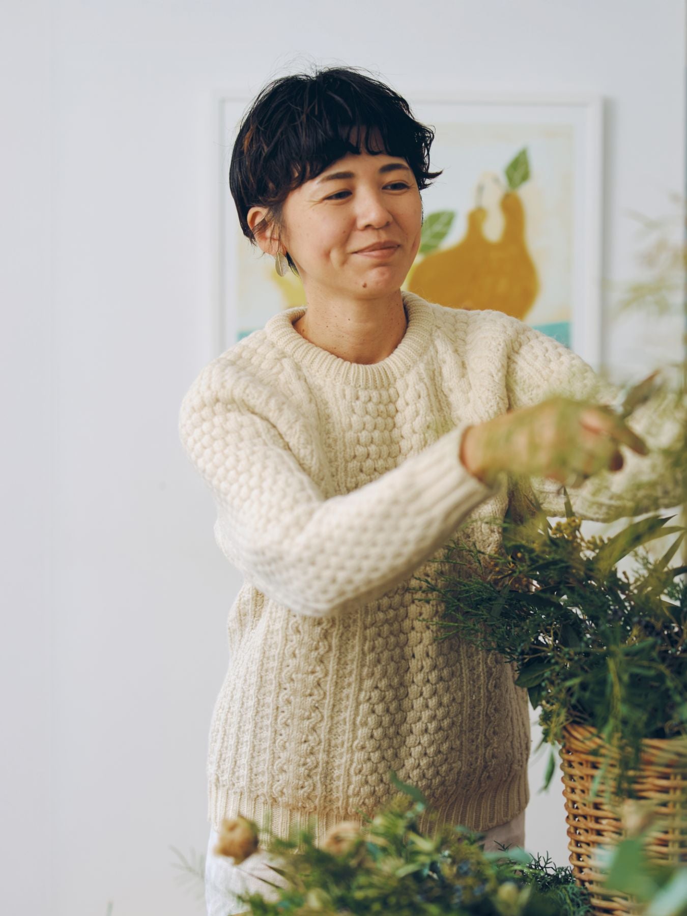 受注販売】la.montagne クリスマスリース｜壁飾り・ウォールデコ