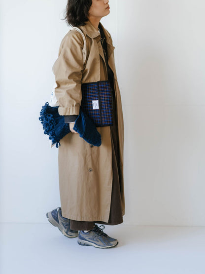 ne pense pas キルティングチェックPCケース