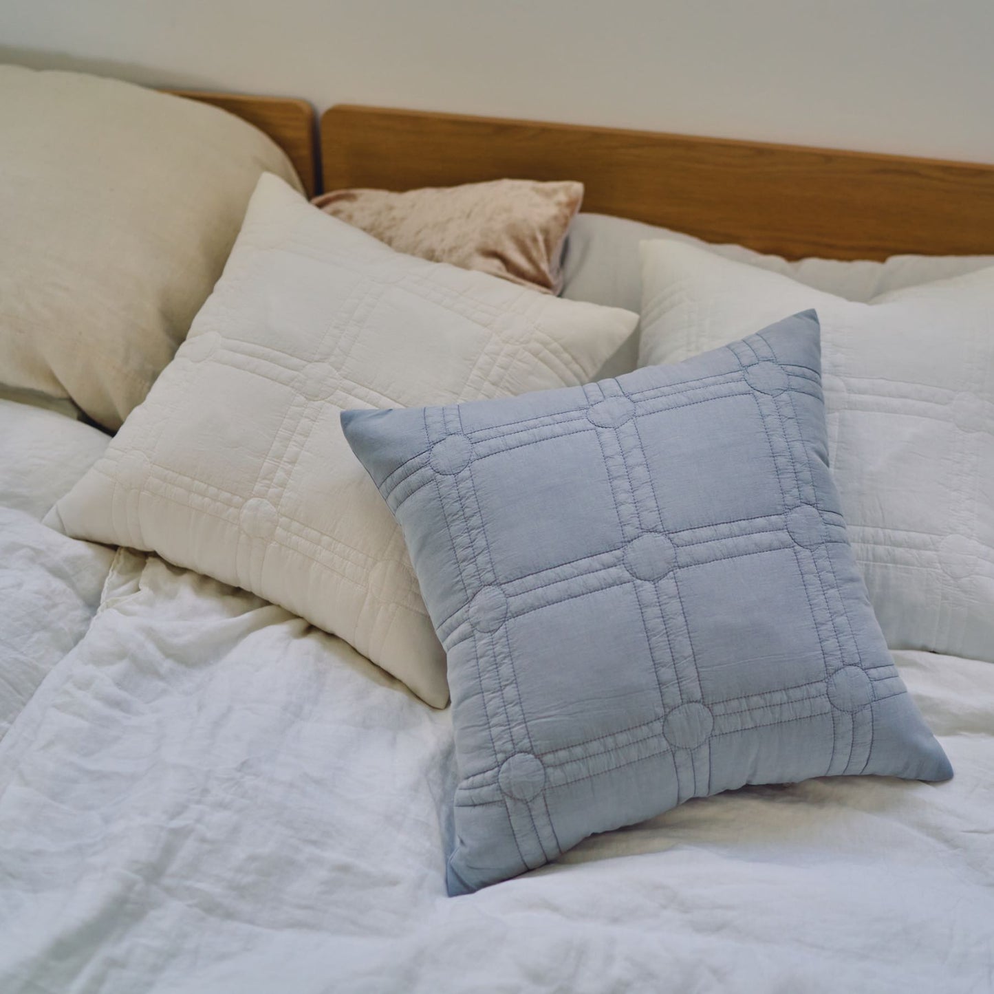 オリジナル・キルティングクッションカバー Sommelle