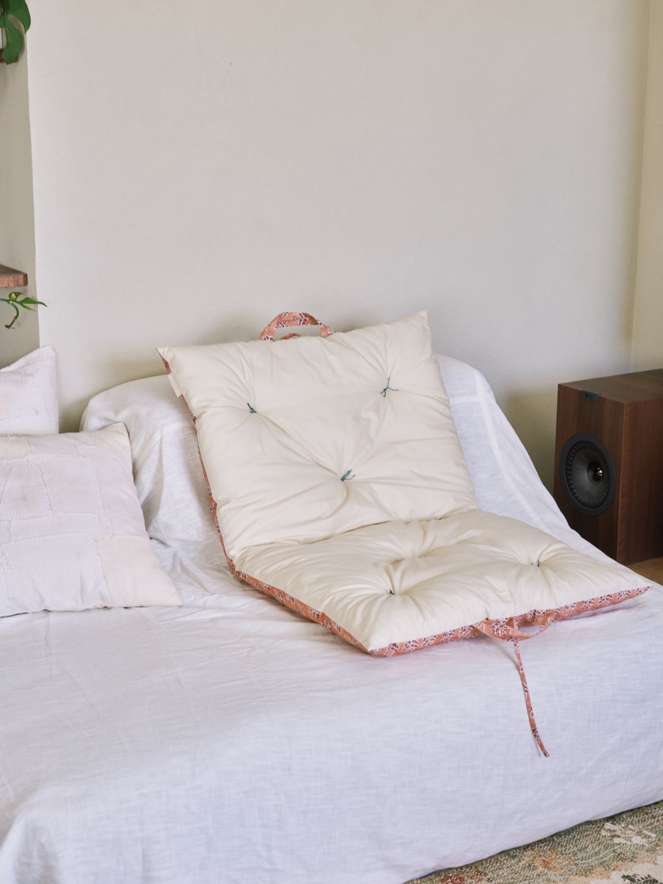 ピンクの無地面